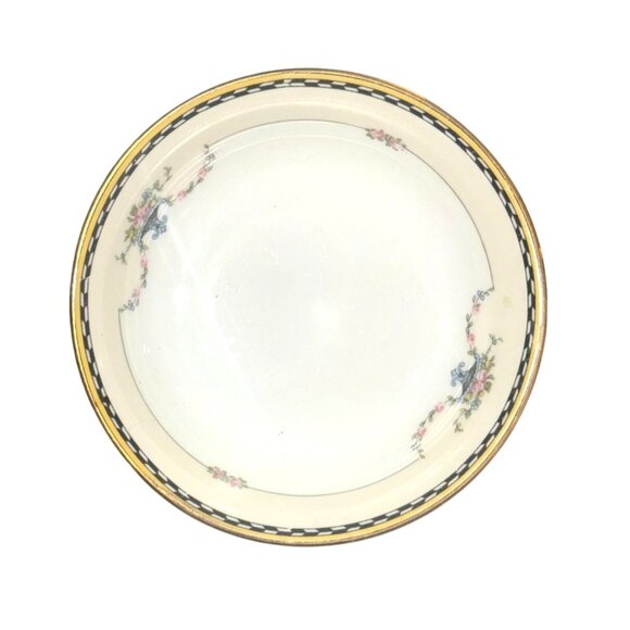 Vintage Noritake Japan Floral Rim Small Bowl 5" - Picture 1 of 4